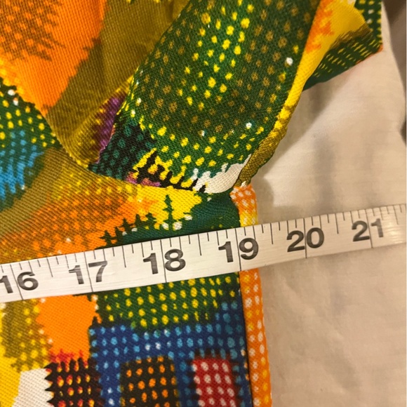 Vintage Lanie J. Styled In California Zipfront Smock Hawaiian Style 70s Groovy - Picture 5 of 7